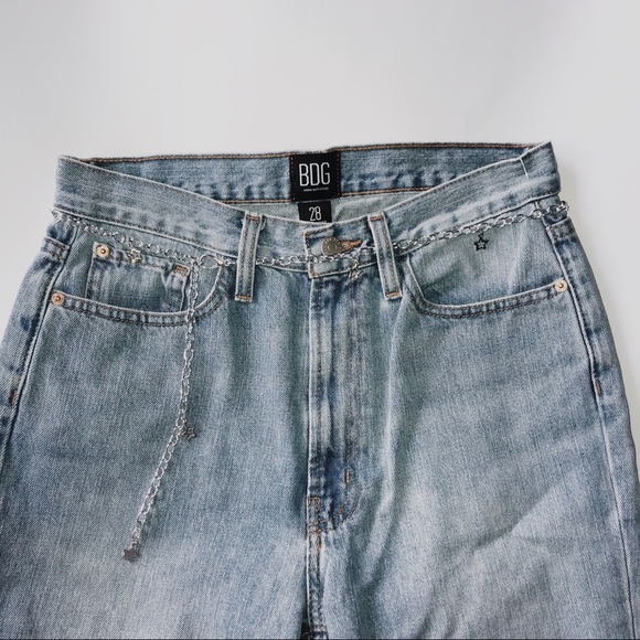 Brandy Melville Accessories - silver star chain belt